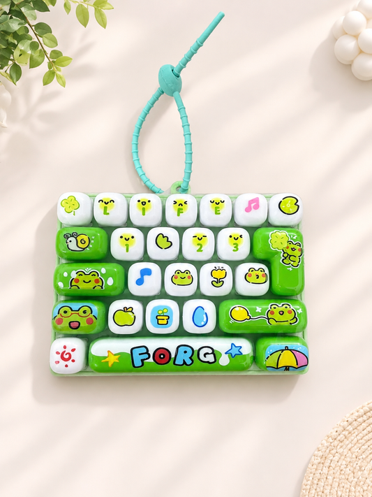 Clicky keyboard keychain