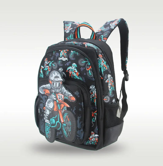 Original Black Biker Theme Backpack