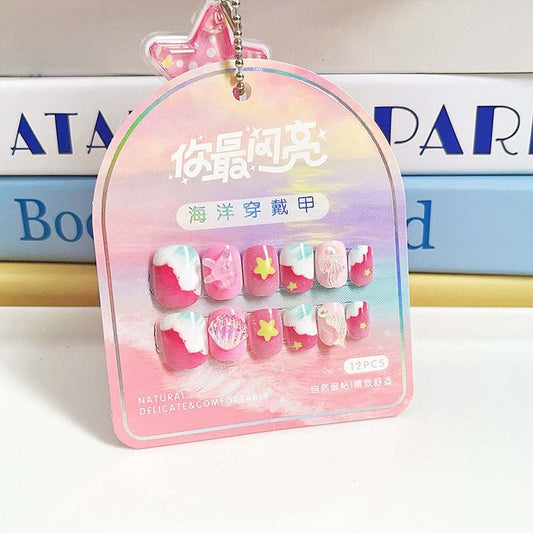 Mermaid Theme Nails Pack