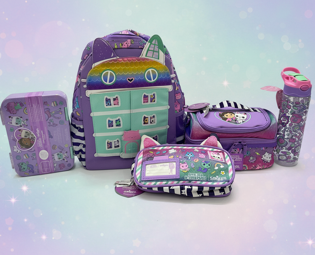 Gabby Doll House Theme Junior Bundle (14 inch bag)