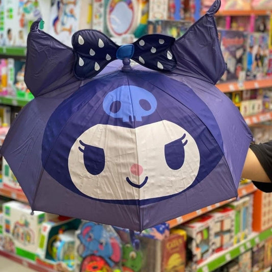 Dark Purple Kuromi Umbrella
