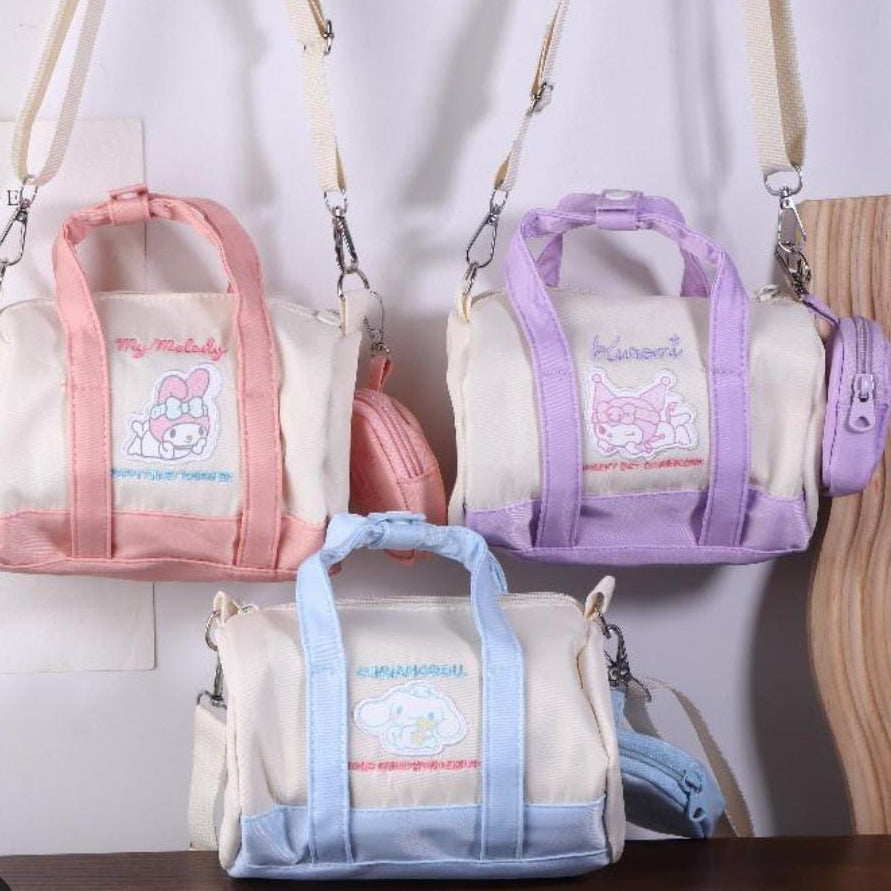 Duffle Sanrio Bags with Coin pouch