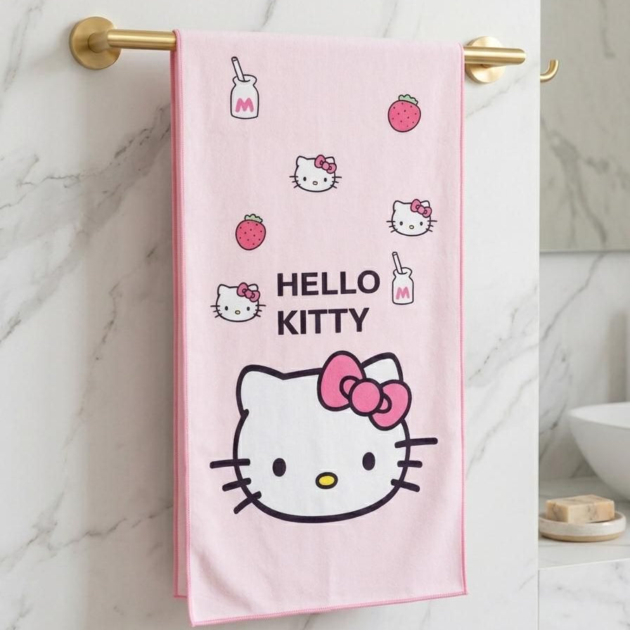 Hello Kitty Kids Bath Towel