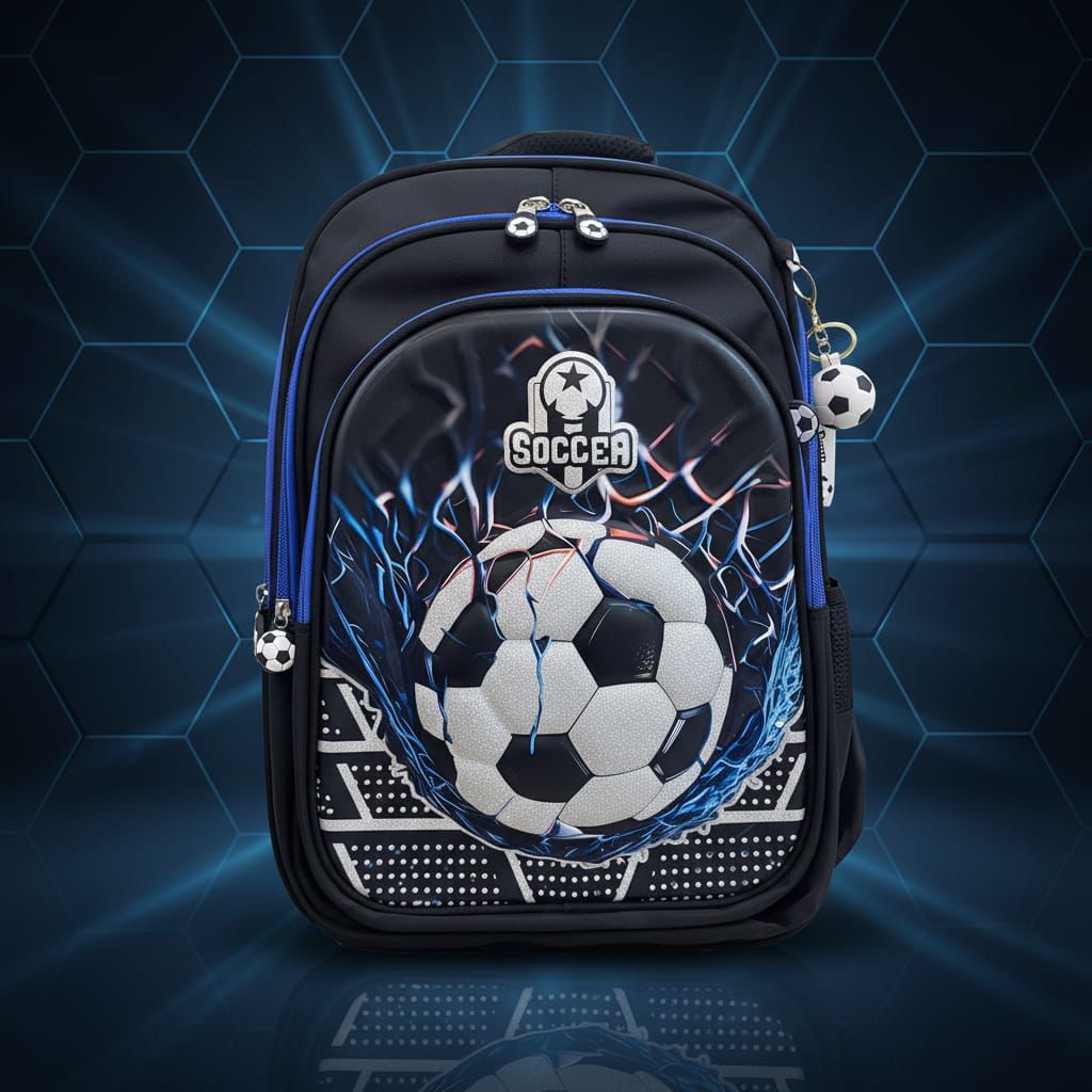Glitter 3D Goal Bag