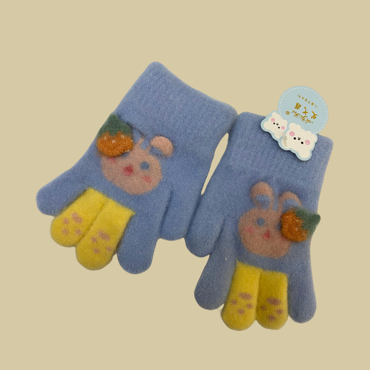Strawberry Bunny Gloves