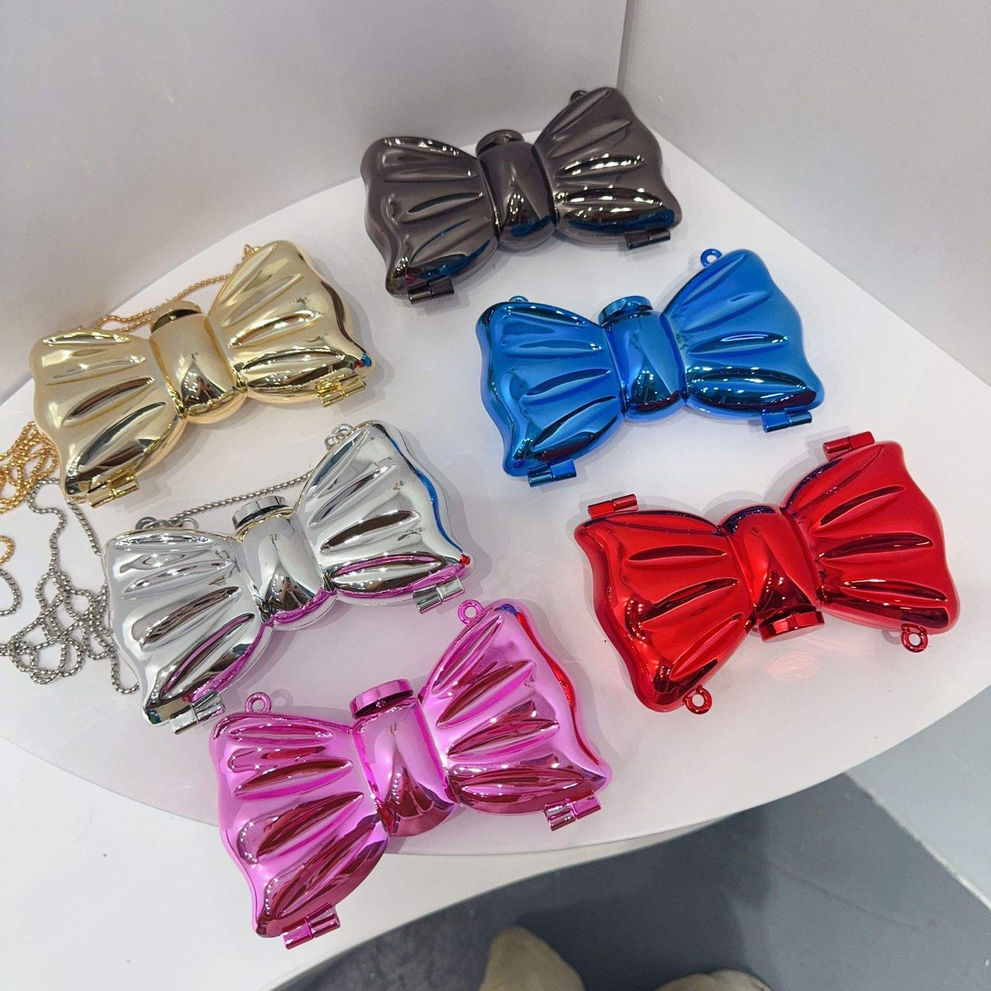 Bow Shaped Clutch Bag