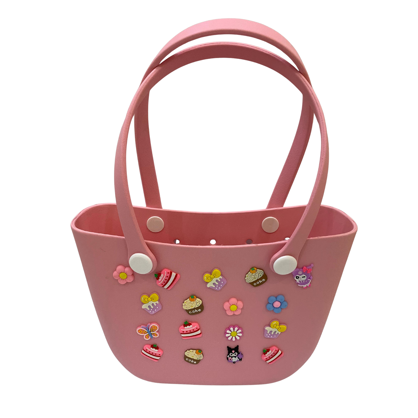 Light Pink Croc Tote Bag