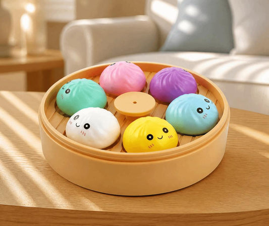 Adorable dumpling fidget spinner