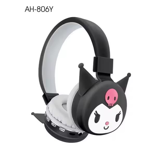 Black Kuromi Wireless Headphones