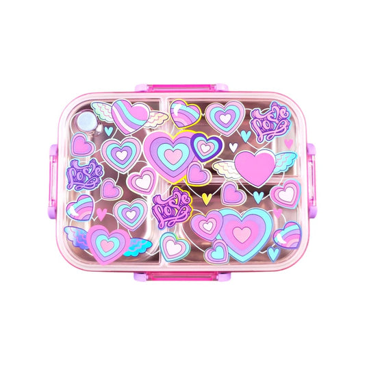 Vest Series Insulated Heart Theme Lunch box