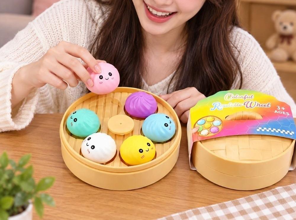 Adorable dumpling fidget spinner