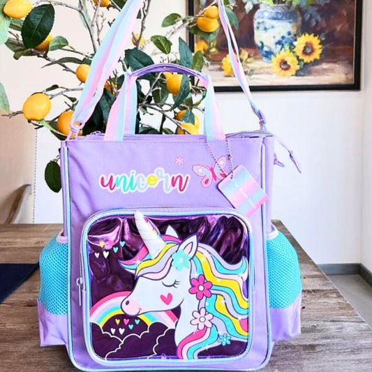 Vest series Purple Unicorn Tote Bag