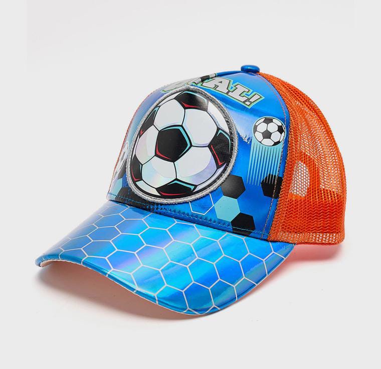 Vest Series Blue Football Theme Cap