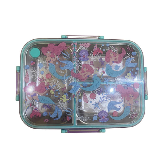 Smiggle Mermaid Steel Bento Lunch Box