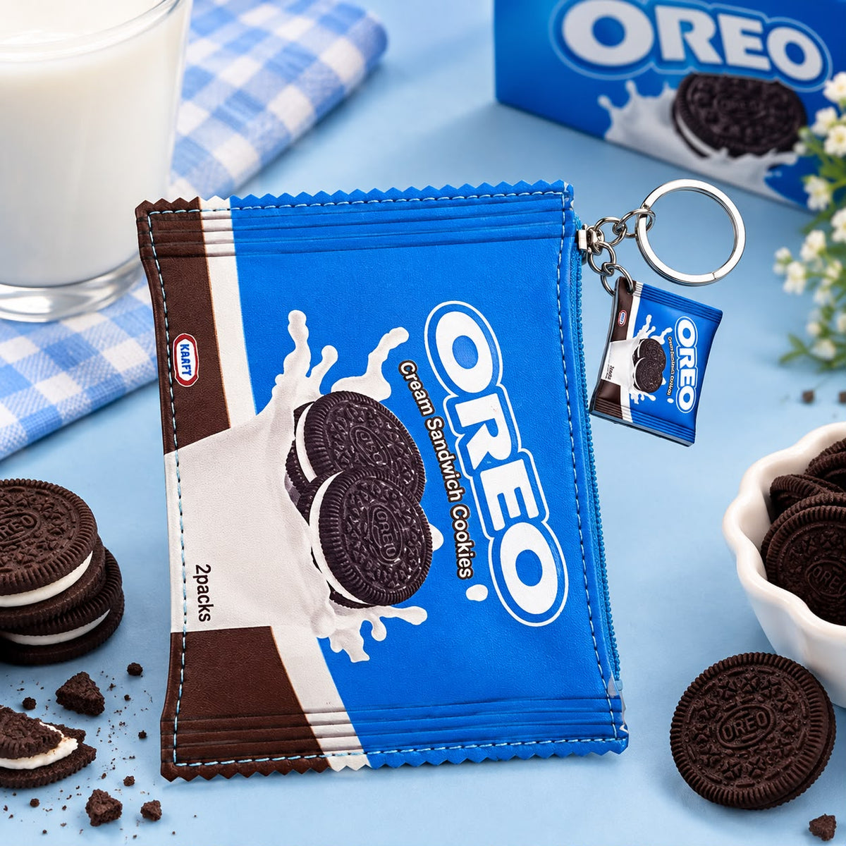 Chocolate/Candy Pouches Keychains