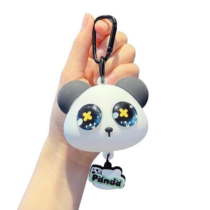 Trendy Eye Popping Silicon Keychains