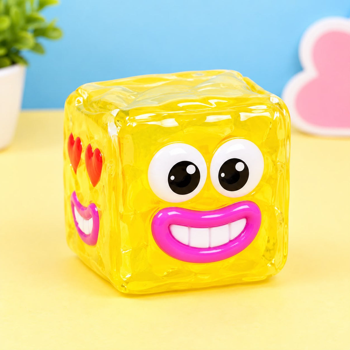 Emoji cube squishy
