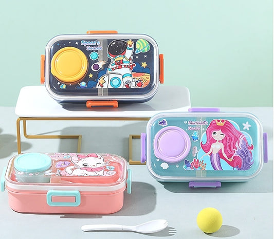 Cute Character Insulated Lunch Box