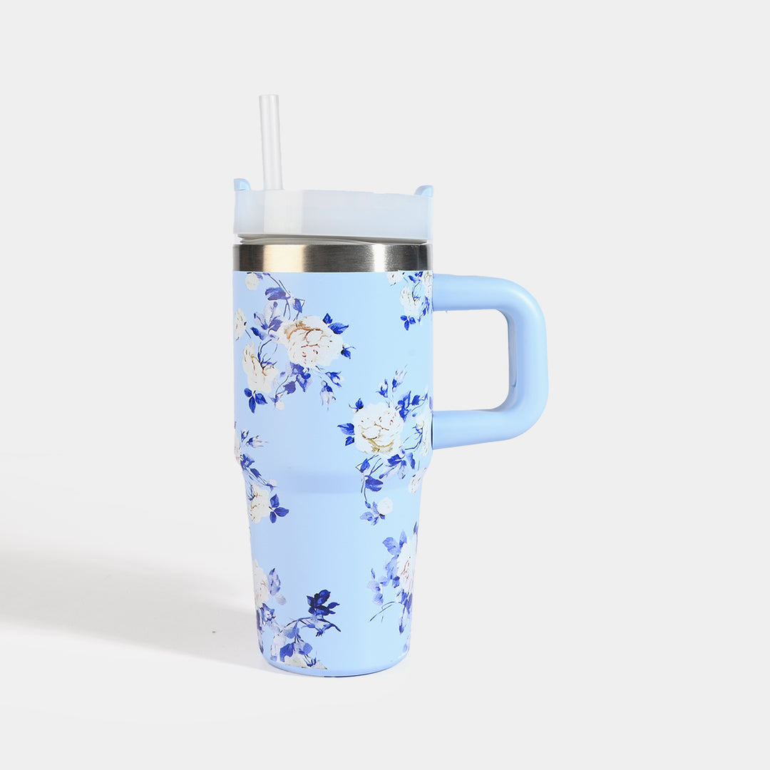 Mini blue leaf tumbler 
600 ml