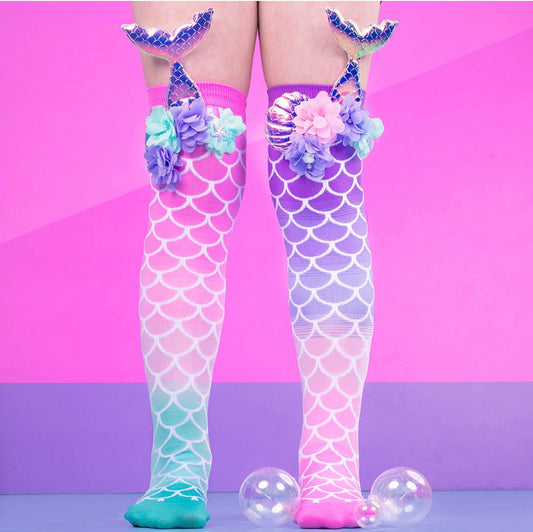 Mermaid 3D Long Socks