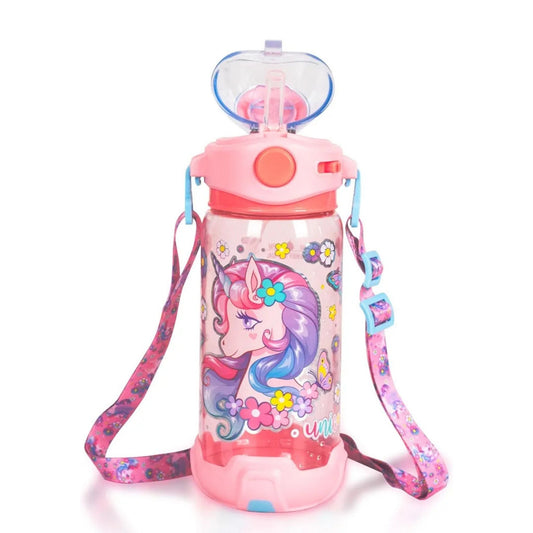 Vest Series Unicorn Rainbow Water Bottle