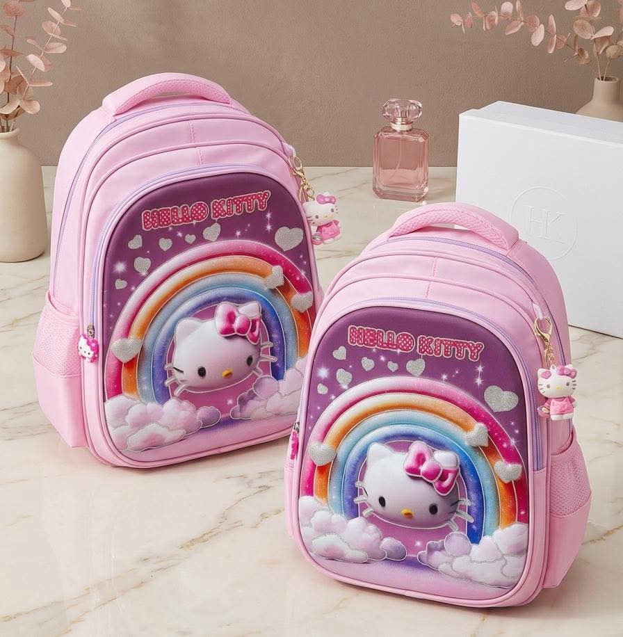 Glitter 3D Kitty Backpack