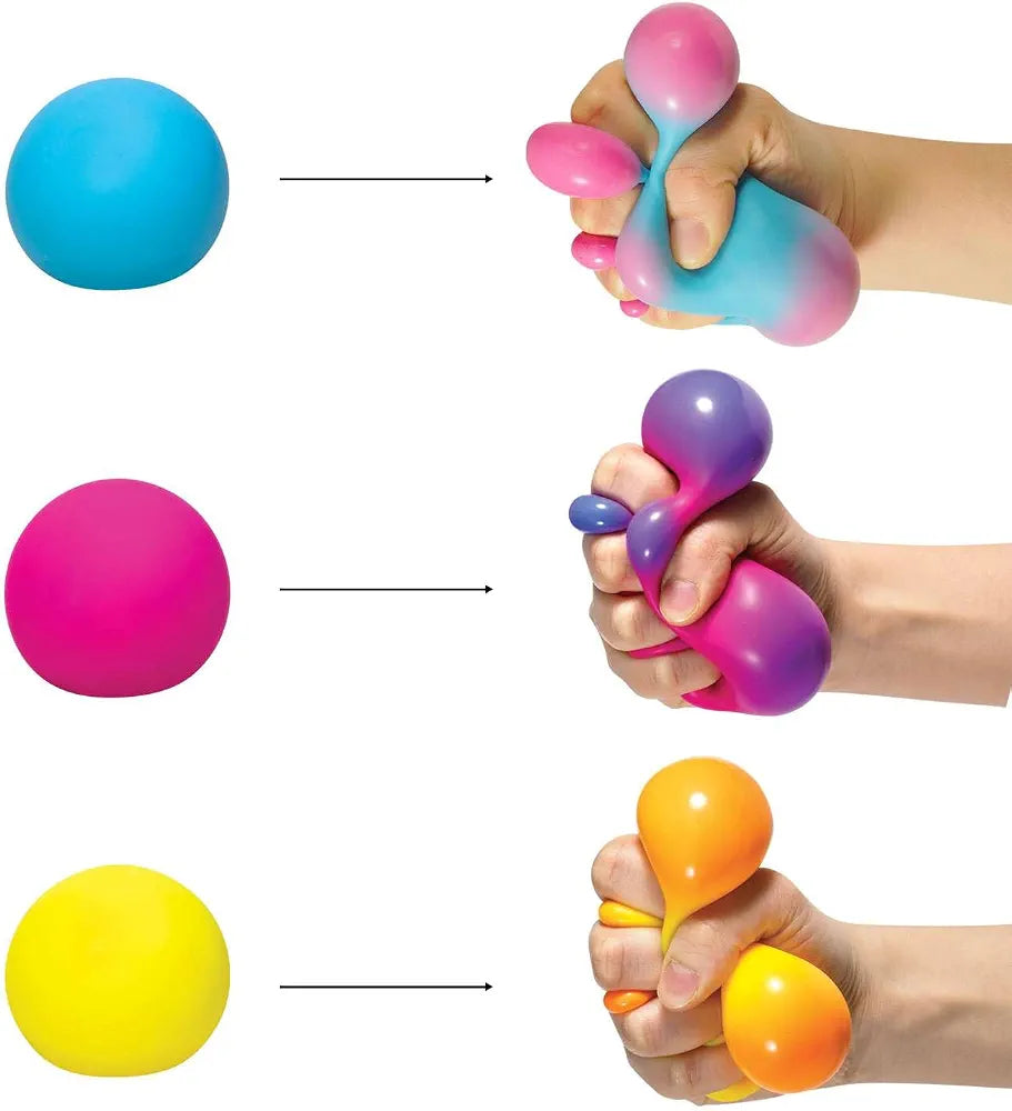 Color changing squishy balls 
( random color will be send )