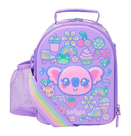 Smiggle Purple Koala Theme Lunch Bag