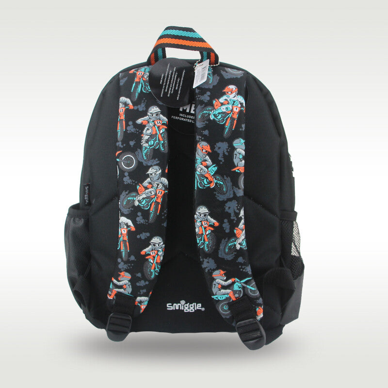 Original Black Biker Theme Backpack