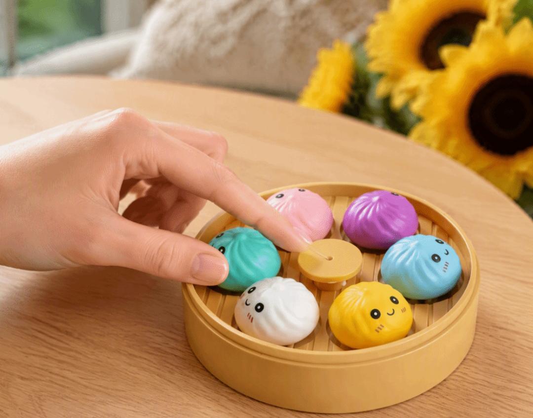Adorable dumpling fidget spinner