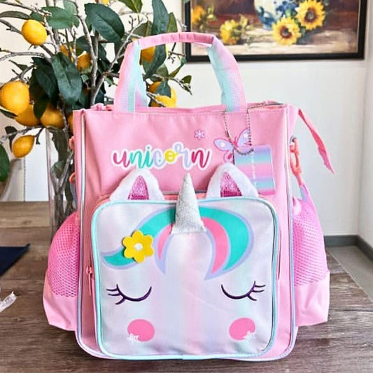 Vest Series Pink Unicorn Tote Bag
