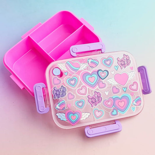 Heart Theme Bento Lunch Box