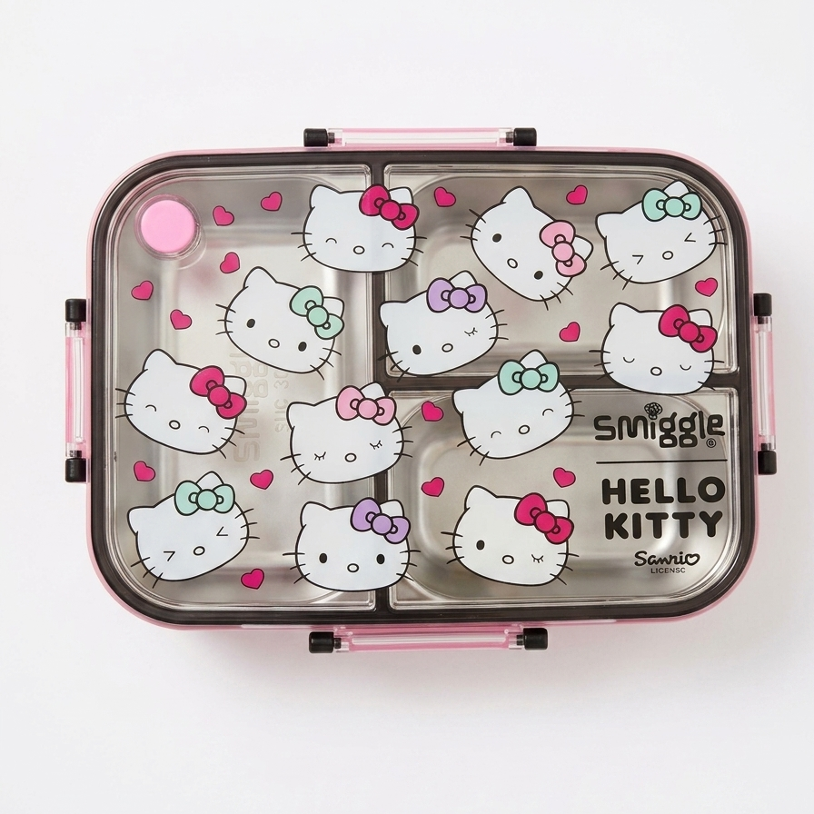 Original Hello Kitty Theme Hot n Cold Lunch Box
