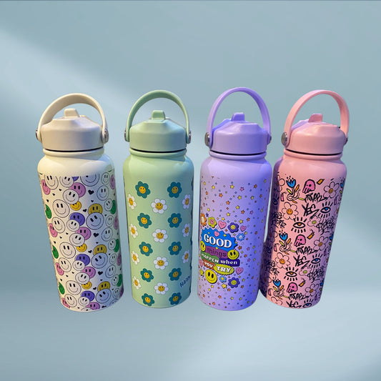Insulated Printed Flask