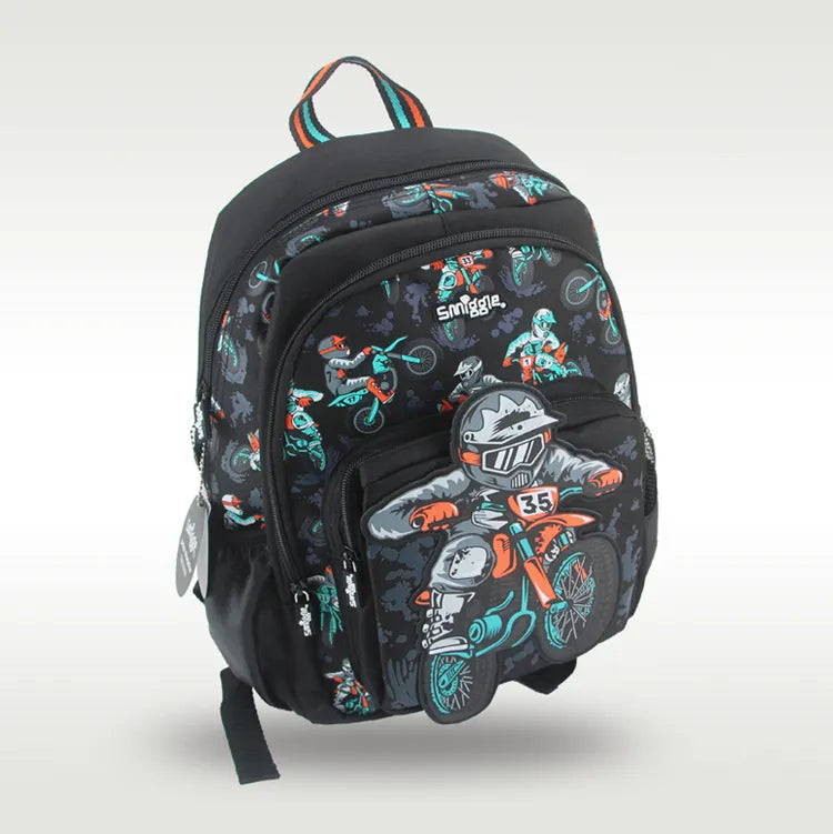 Original Black Biker Theme Backpack