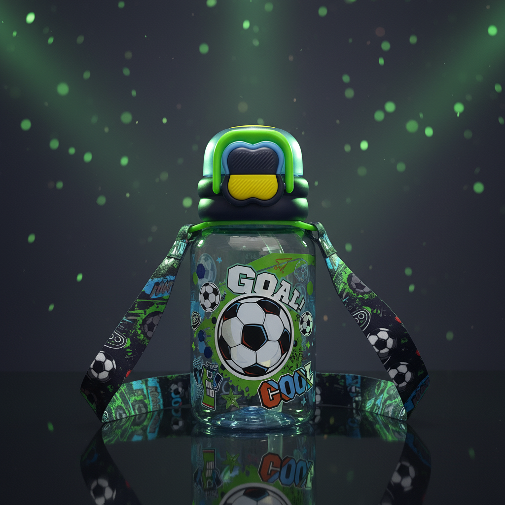 Goal Theme Dual Sipping Bottle