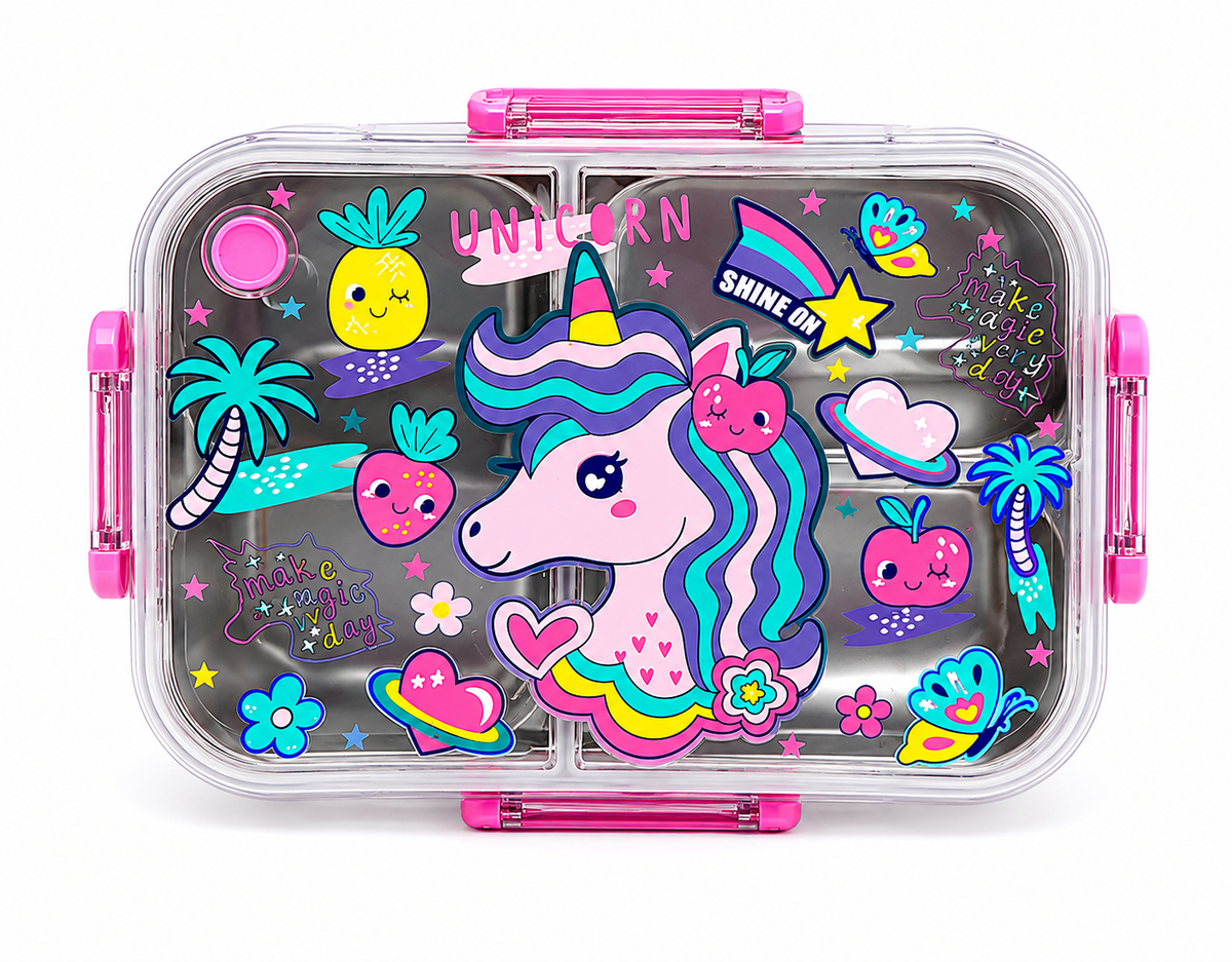 Vest Series Insulated Unicorn Theme Lunch Box