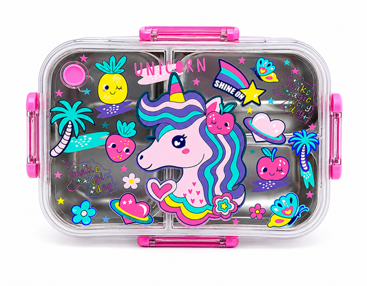 Vest Series Insulated Unicorn Theme Lunch Box