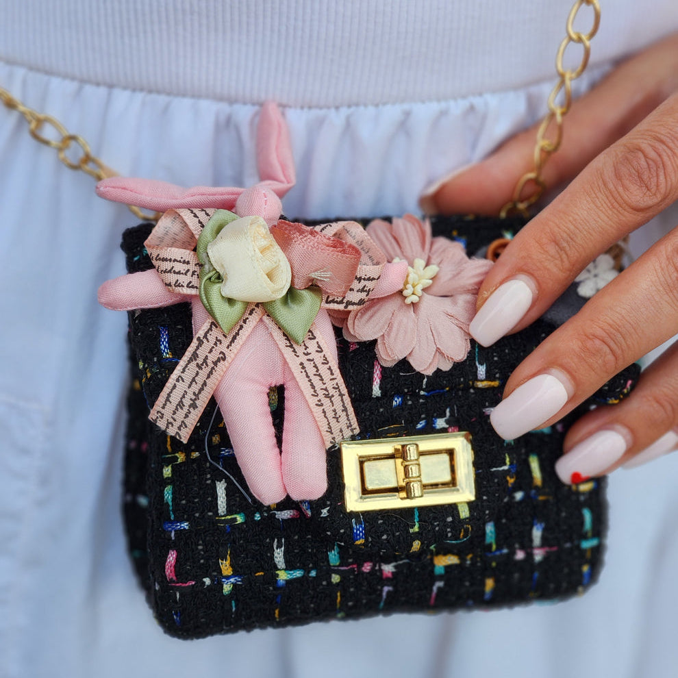Floral Bunny Bag