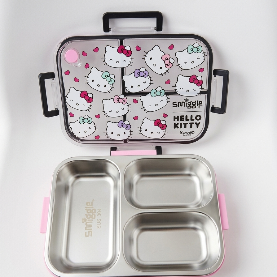 Original Hello Kitty Theme Hot n Cold Lunch Box