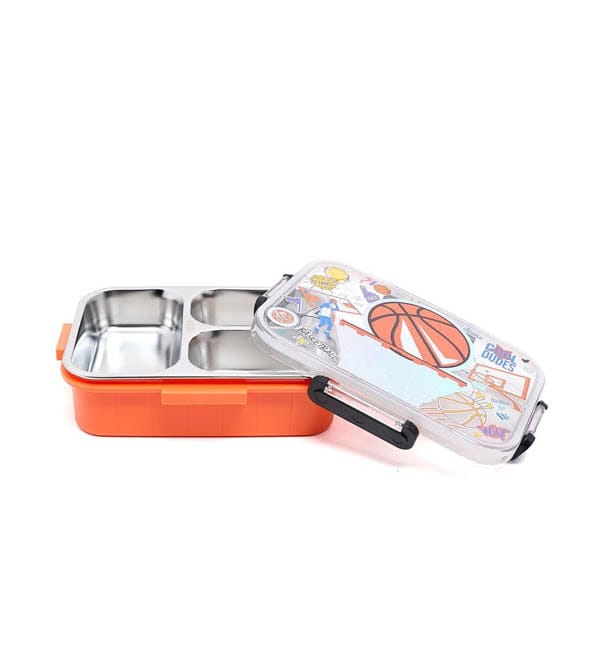 Vest series Insulated Orange Ball Theme Lunch Box
