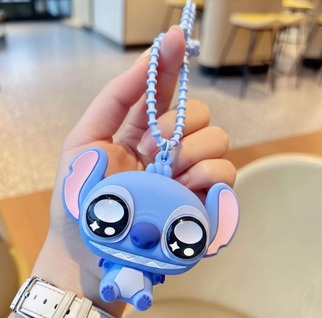 Trendy Eye Popping Silicon Keychains