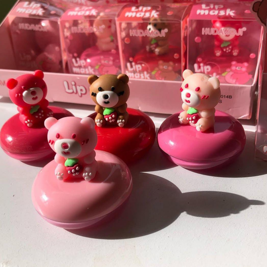 Cute Masha Bear Lip Mask