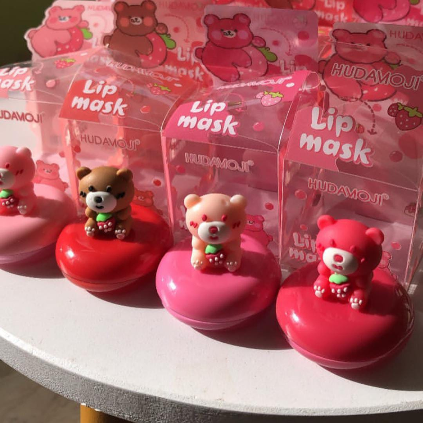 Cute Masha Bear Lip Mask