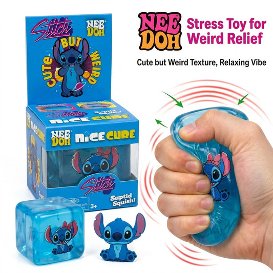 Needo Stitch Cube Squishy