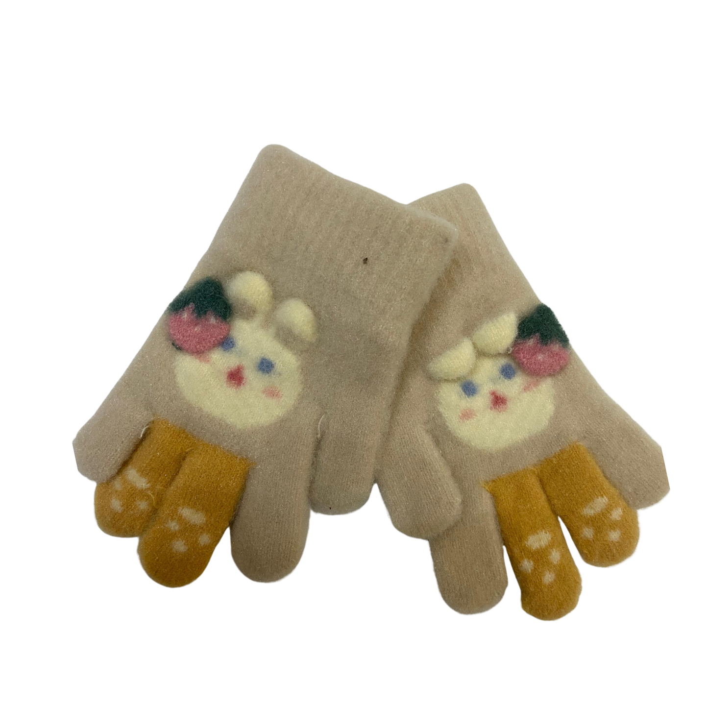 Strawberry Bunny Gloves