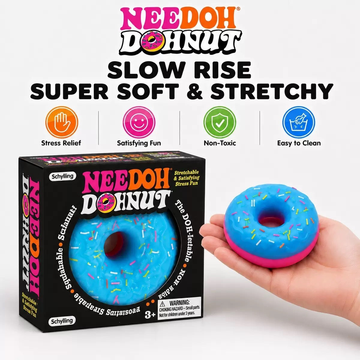 Cute donut squishy ( random color will be send )