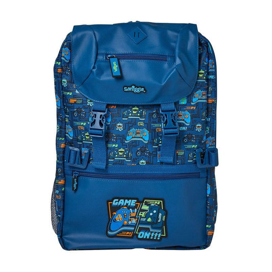 Original 19 inch Blue Game On Backpack