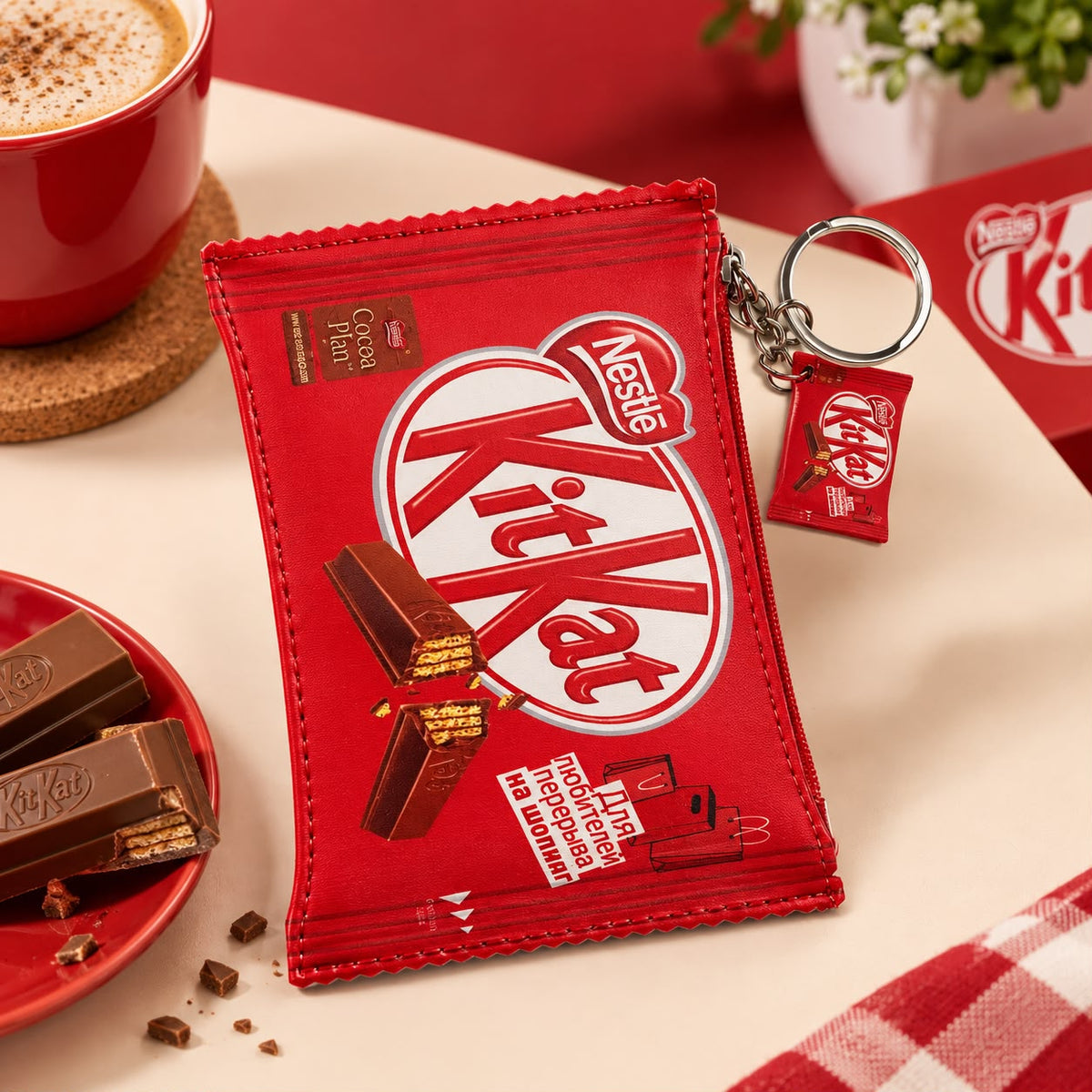 Chocolate/Candy Pouches Keychains