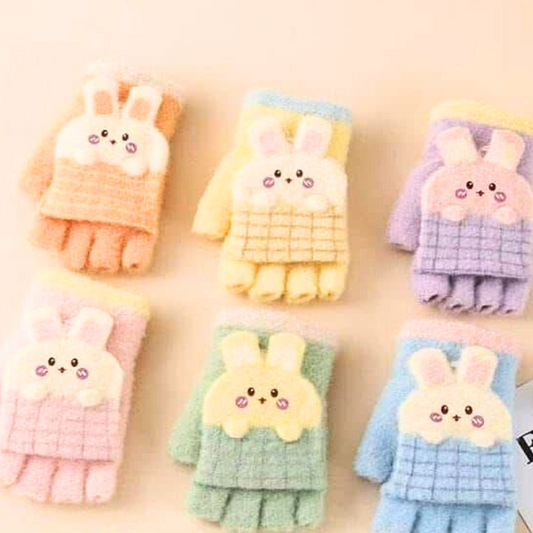 Bunny Half Plus Full Gloves